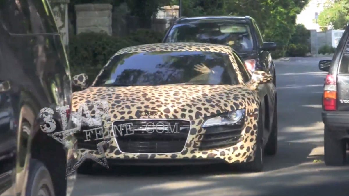 Mother Of God Justin Bieber Has A Leopard Print Audi R8 Now