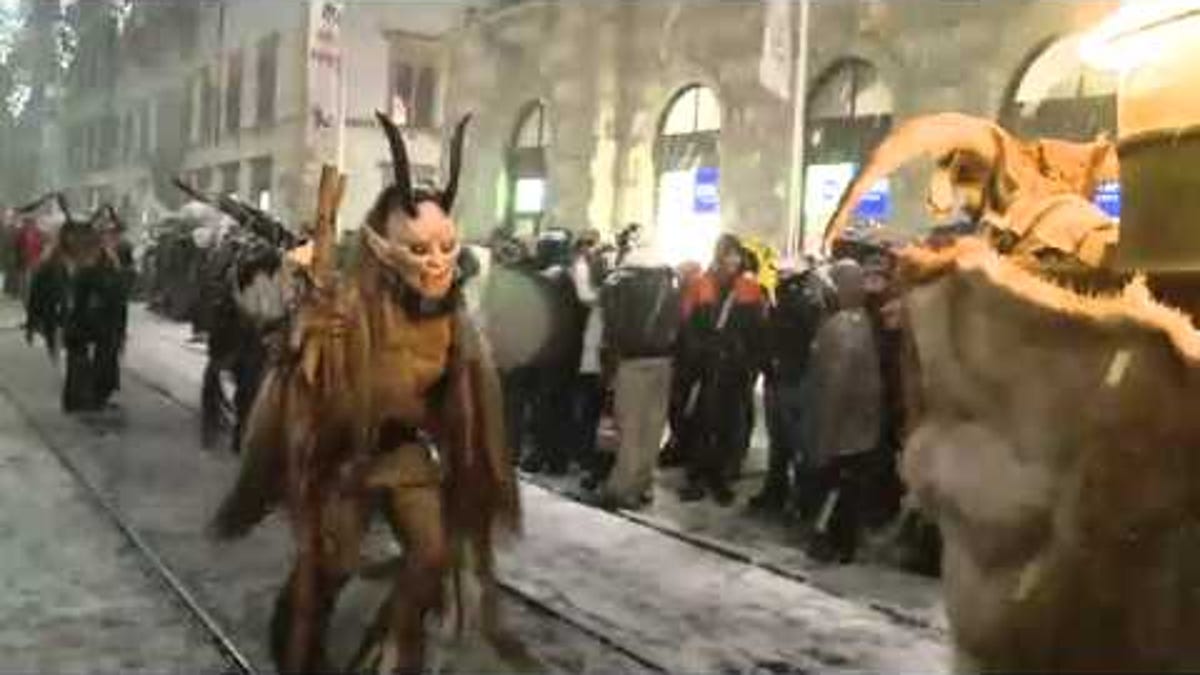 Io9 On Flipboard Austria S Krampus Parade Celebrates Santa S Child Eating Monster
