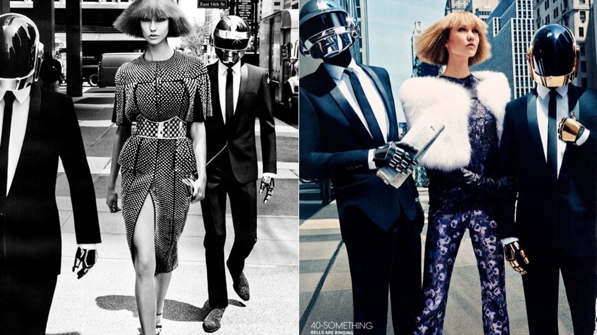 Vogue Dedicates Spread to Daft Punk