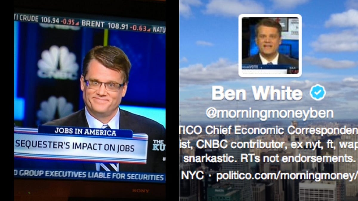 Reporter Freaks Out When Woman Says His Twitter Avatar Is Meh