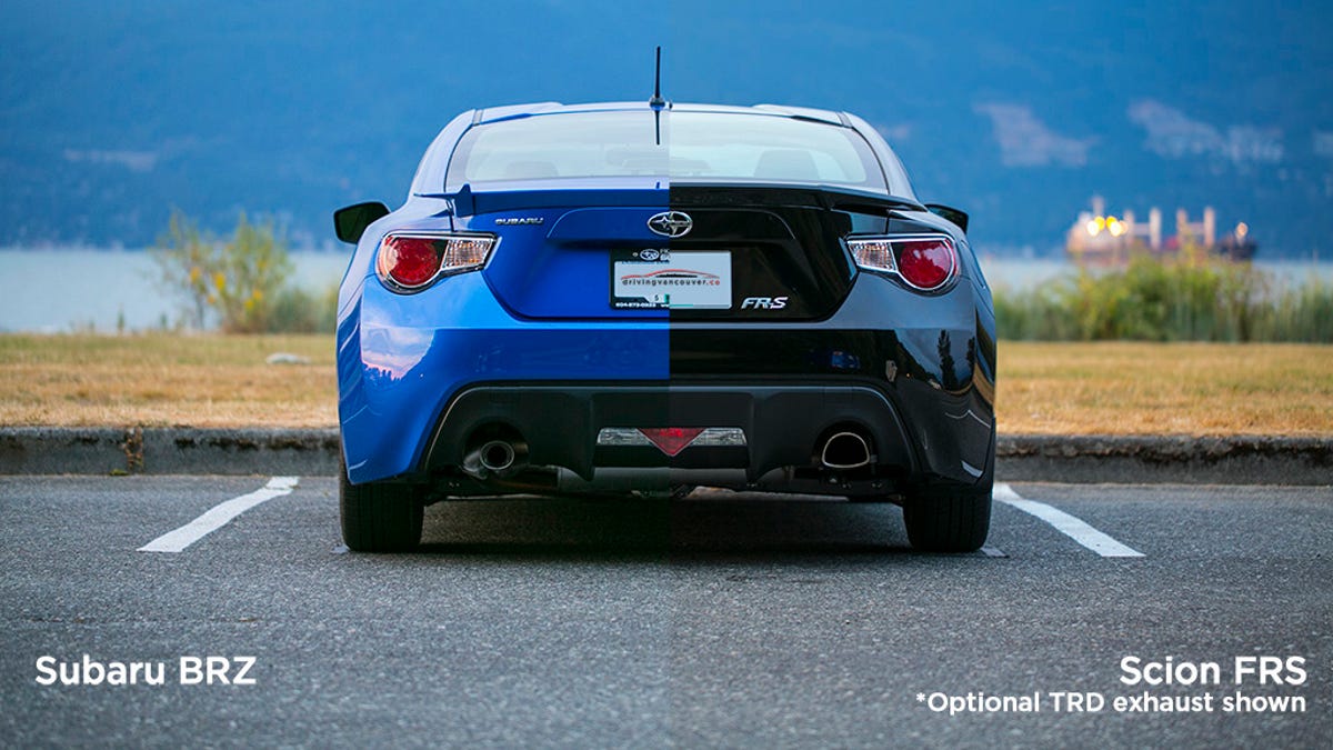 All The Differences Between The Scion Fr S And The Subaru Brz