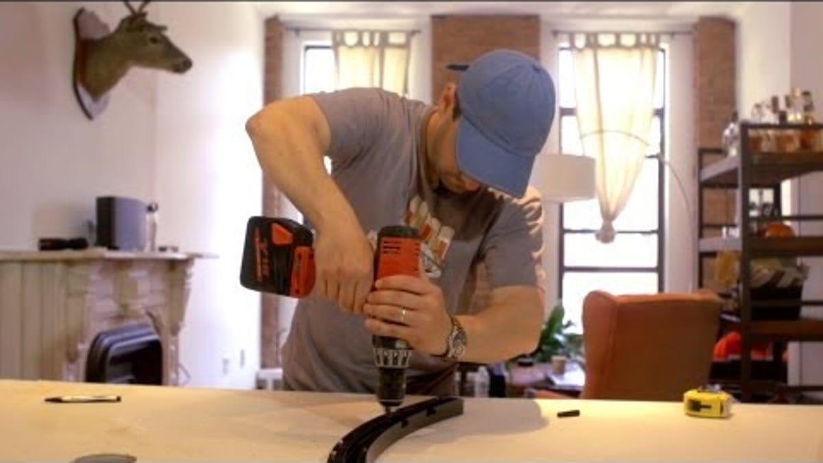 Build A False Wall To Mount A Tv As A Renter