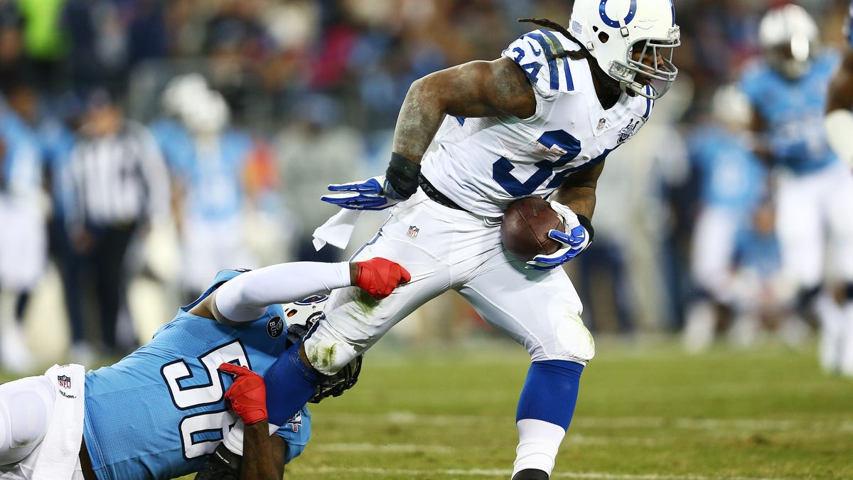 Colts Demote Trent Richardson Browns Win Trade In The Short Term
