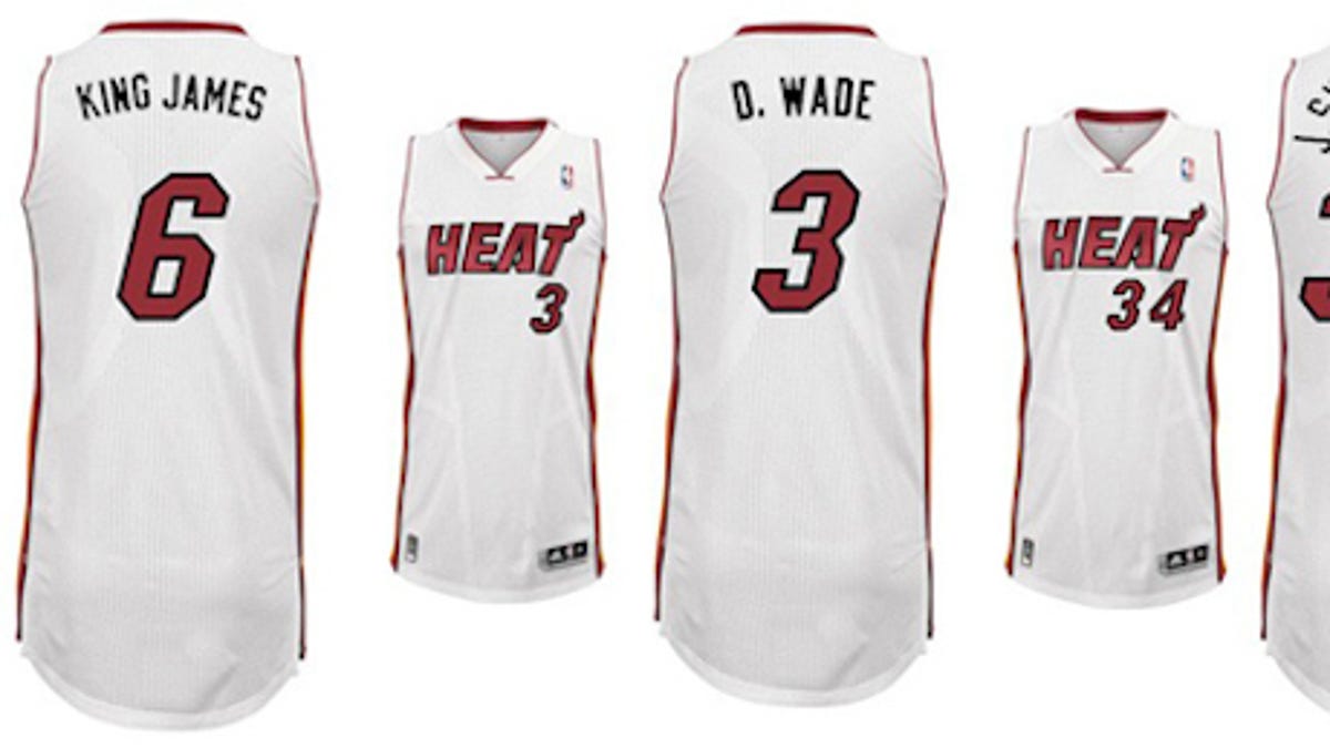 miami heat nickname jerseys
