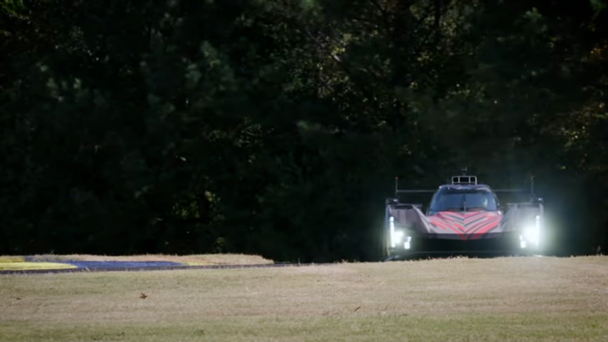 photo of Listen to Cadillac Racing's LMDh 5.5L V8 Scream Then Roar to Life on Track image