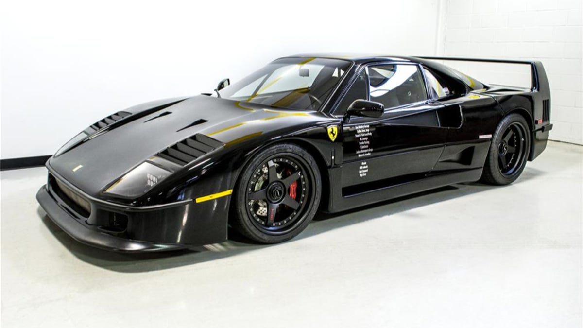 Reggie Jackson Buys Gas Monkey S Born Again Ferrari F40 For 675k