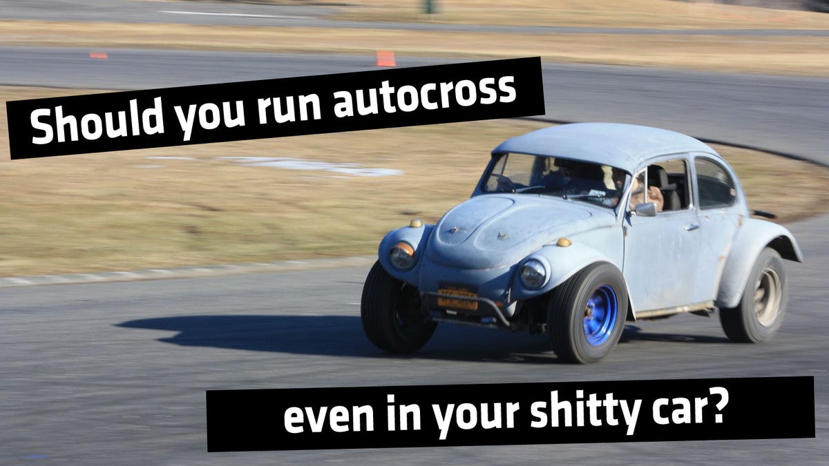 Why You Should Run Autocross Even If Your Car Is A Hunk Of Crap