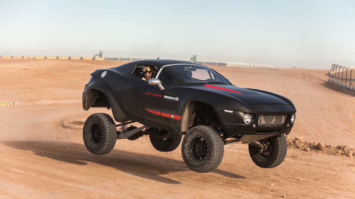 Local Motors Rally Fighter >> Hitting Jumps In A Rally Fighter Holding On For Dear Life Local Motors Rally Fighter >> Hitting Jumps In A Rally Fighter Holding On For Dear Life