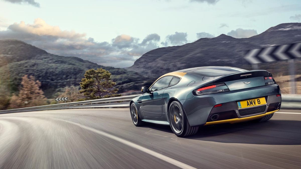 The Aston Martin V8 Vantage N430 Gets Race Tacular Paint