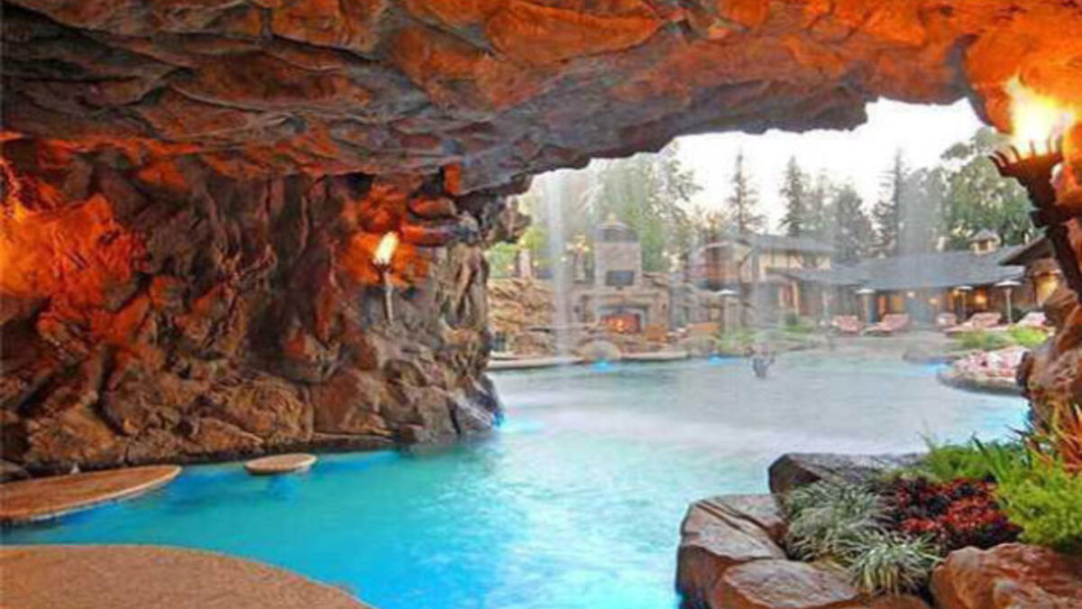 From The Playboy Mansion To Yolo Estate The Lure Of Backyard Grottos