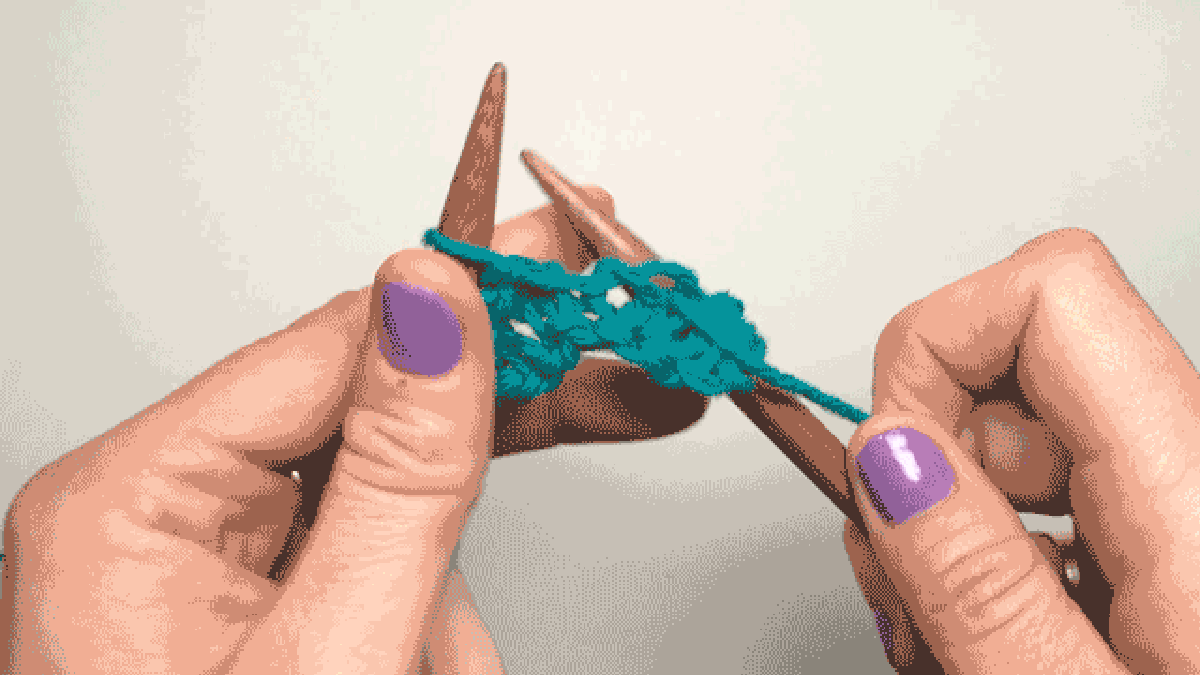 Easy learn to knit