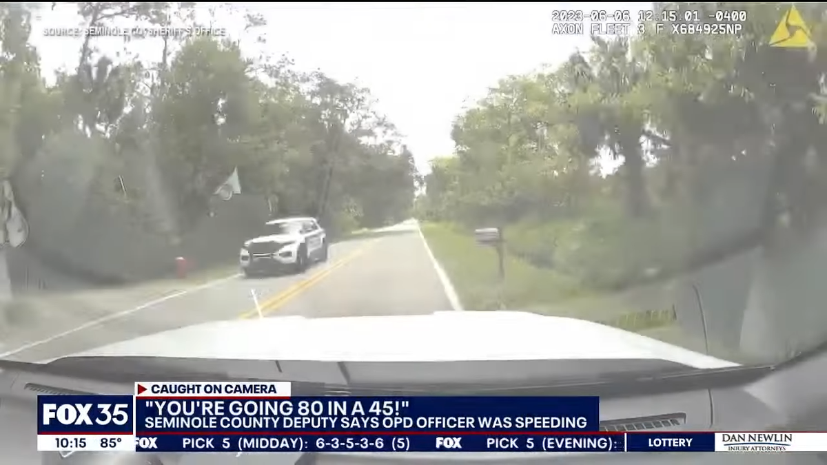 Bodycam Shows Florida Cop Fleeing After Being Stopped For Speeding | Automotiv