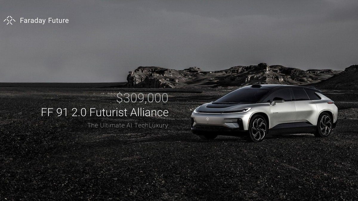 The Faraday Future FF 91 2.0 Will Only Cost $309,000