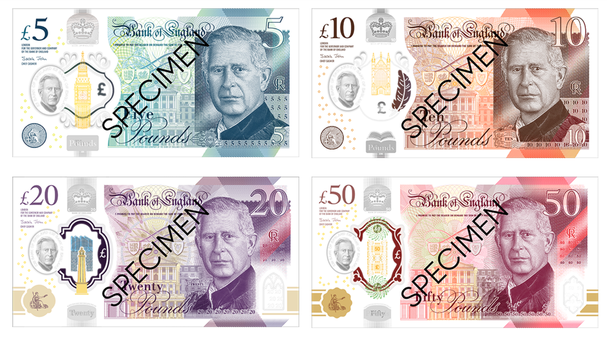 Is Charles III On The Currency Of England Canada And Australia 