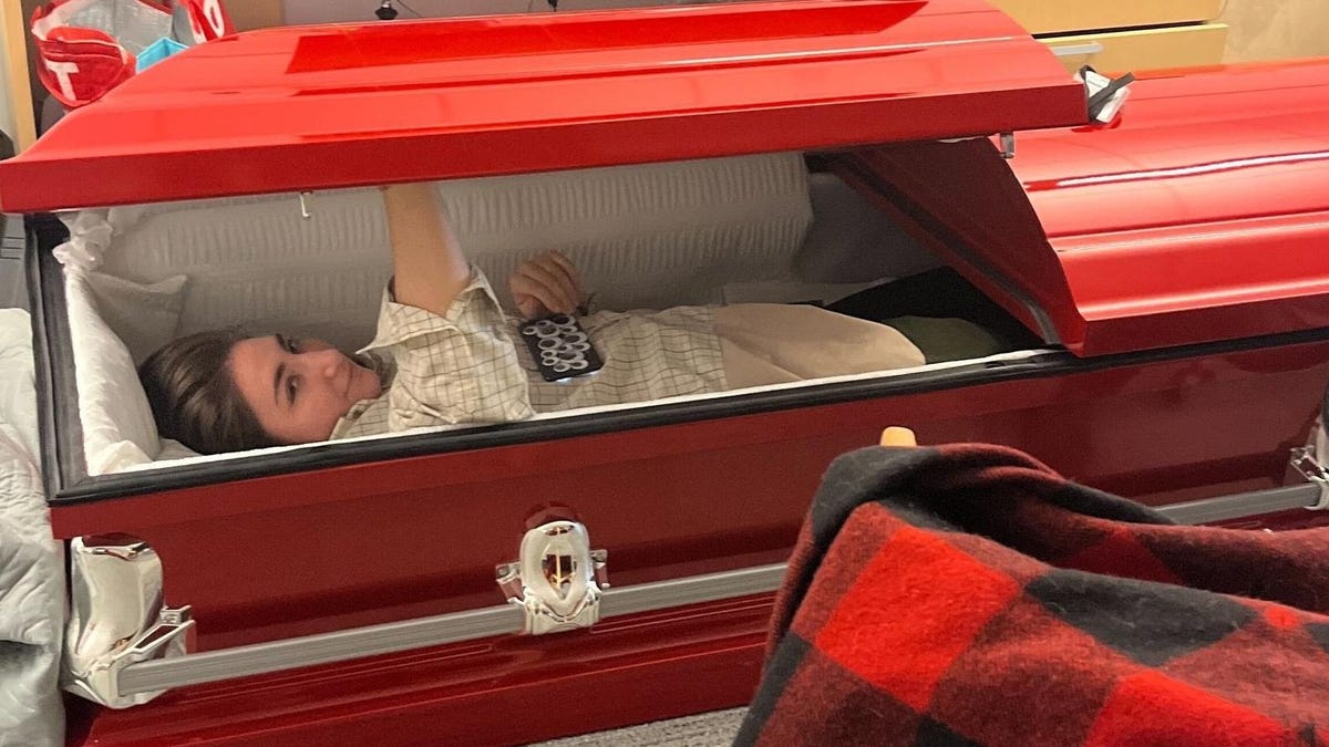 I Tried to Sleep in a Casket and All I Got Was This Stupid Blog