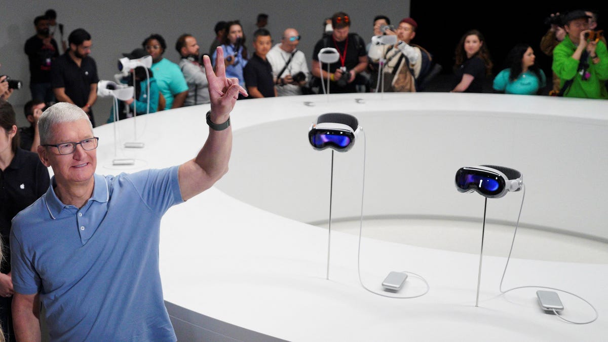 El auricular VR de Apple tiene hasta dos horas de duración de la batería y cuesta $ 3,499