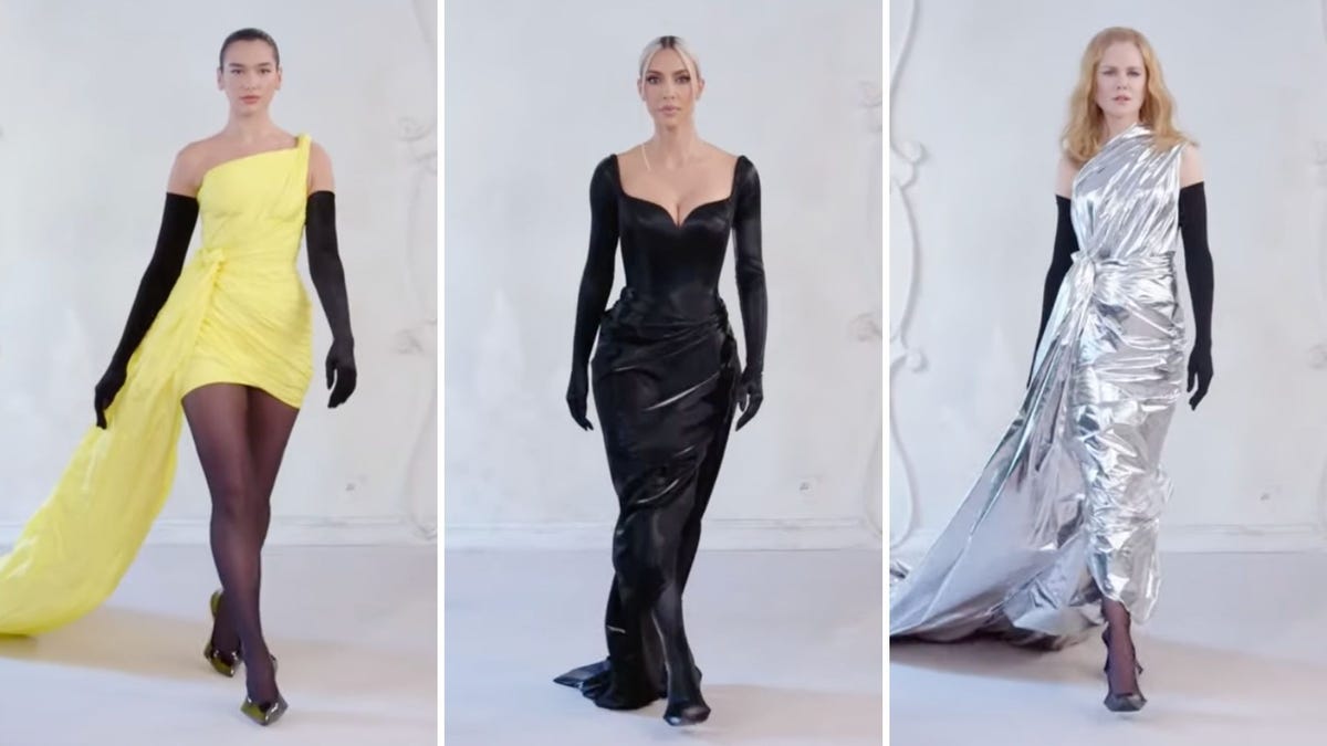 Balenciaga’s Couture Show Felt DIY & Very End Times Appropriate