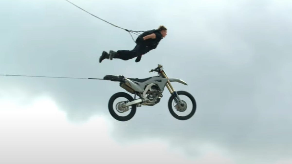 Watch Tom Cruise Try to Kill Himself for Mission: Impossible 7