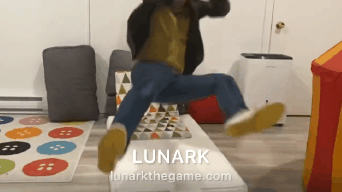 Lunark는 아름다운 패턴의 그래픽이 있는 인디 게임입니다.