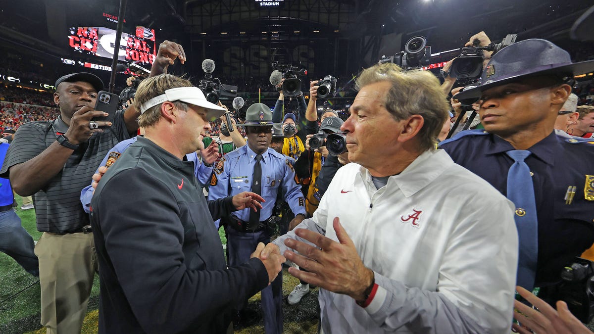 Nick Saban and Kirby Smart are totally concerned about the little guy
