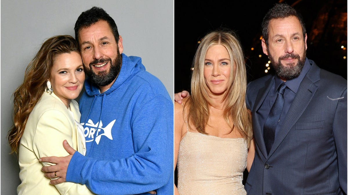 Adam Sandler and Jennifer Anniston are launching a movie starring Drew Barrymore