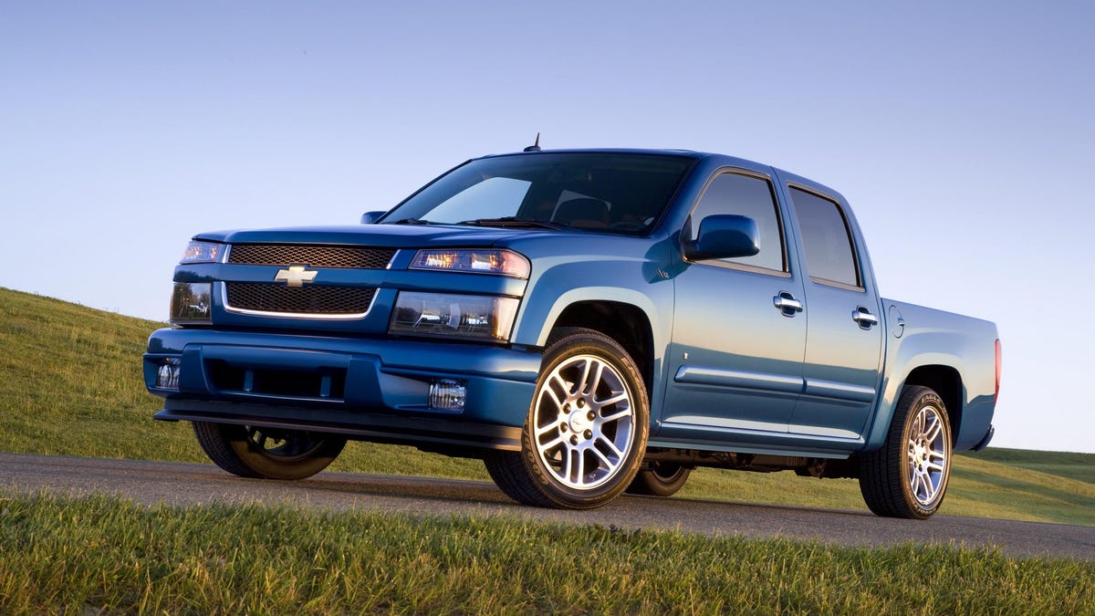 When GM Put a Small-Block V8 in its Compact Pickup Vehicles