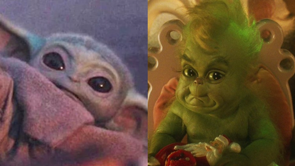 Baby Grinch Walked So Baby Yoda Could Run