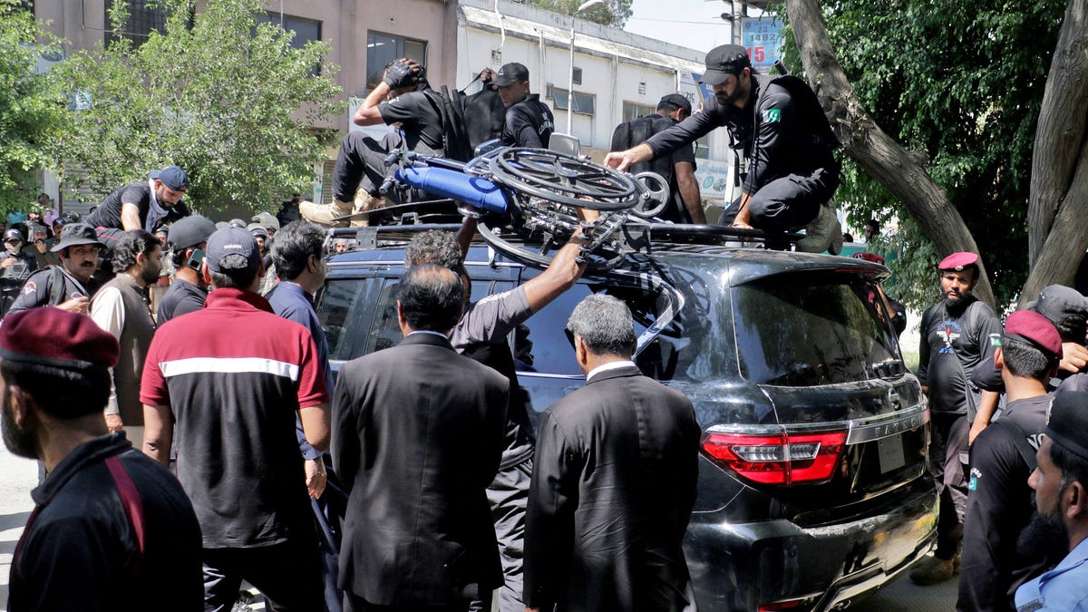 Protests erupted in Pakistan after former PM Imran Khan was arrested