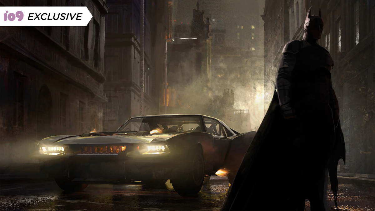 The Batman Artbook Exclusive Reveal—Batmobile, Riddler Clues