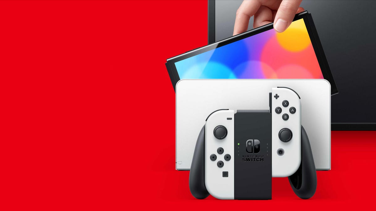 Il dock per Nintendo Switch (modello OLED) può essere acquistato separatamente