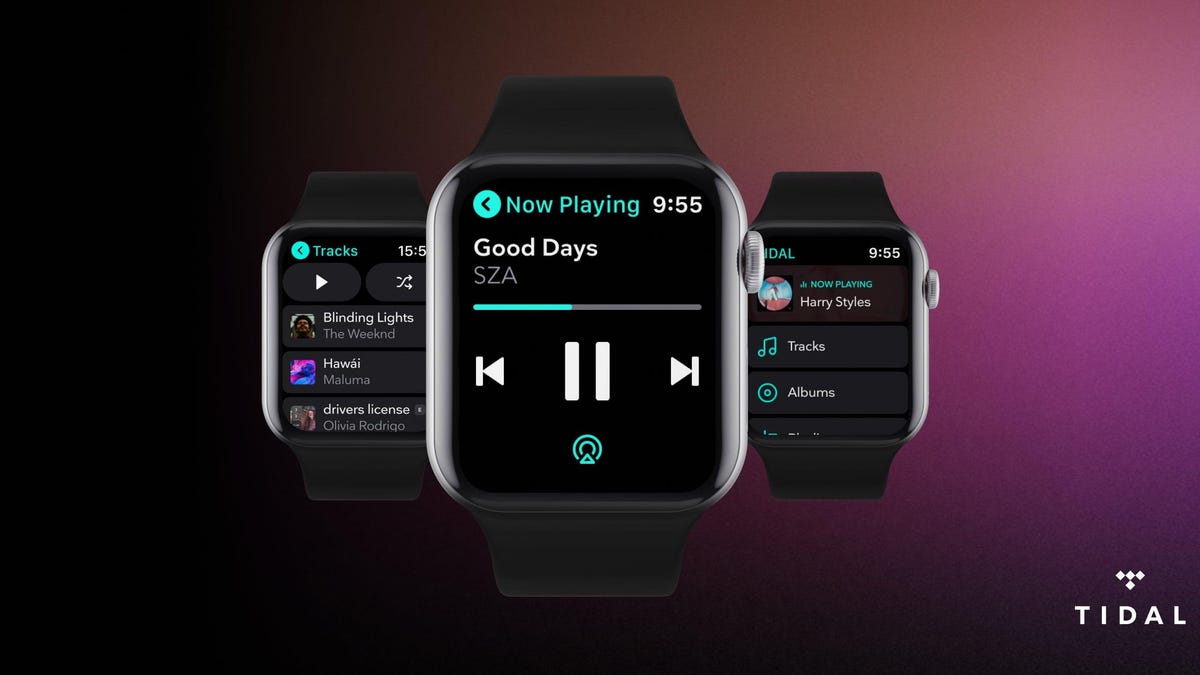 Aplikácia Apple Watch od spoločnosti Tidal vám umožňuje streamovať melódie offline