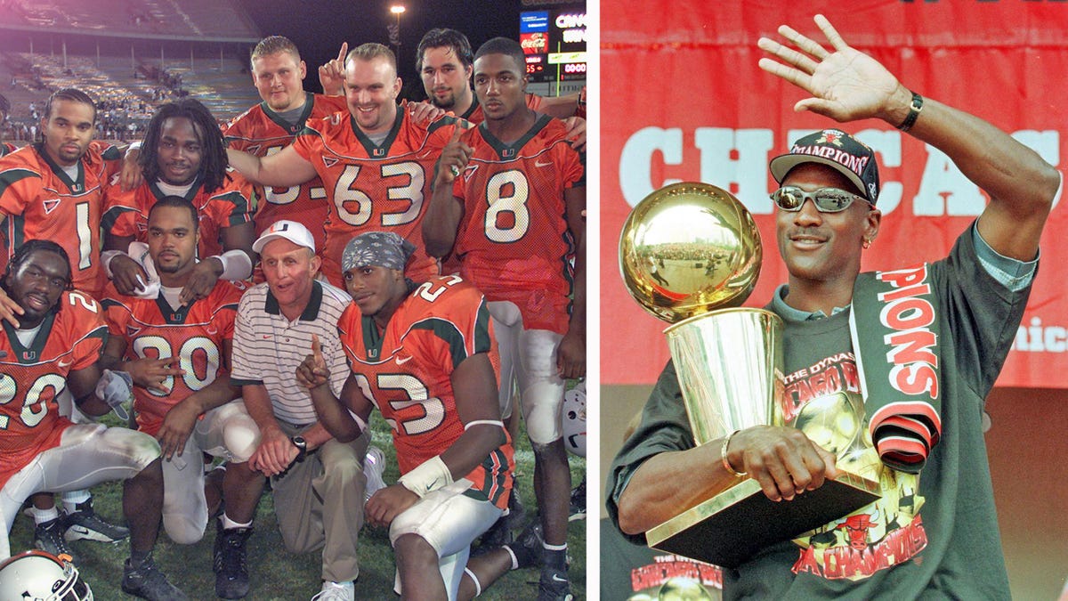 Chicago Bulls, Miami Hurricanes can't replicate the '90s and that's OK