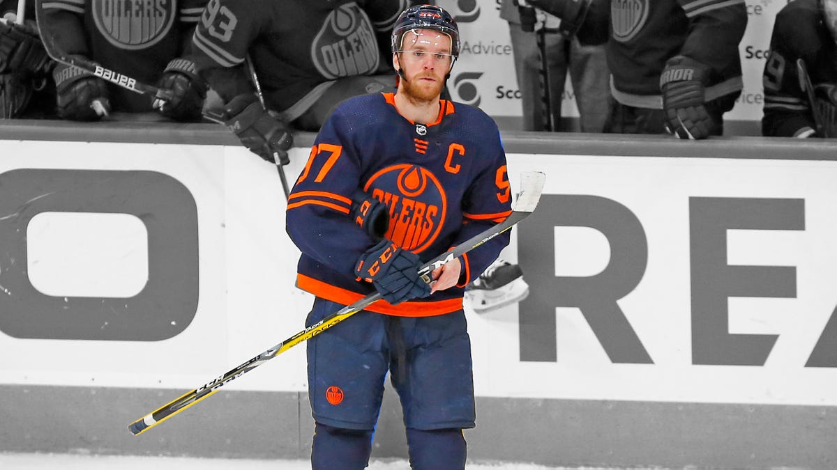 This is probably as close as Connor McDavid will get