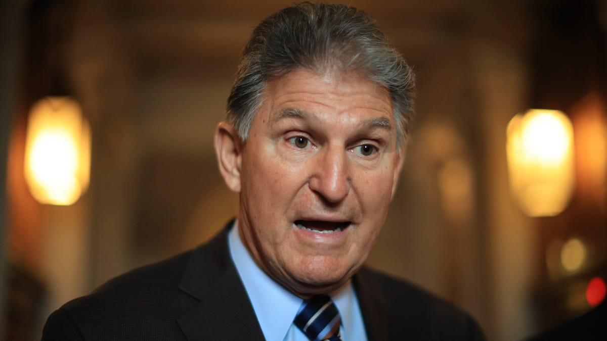 Joe Manchin's Maserati Surrounded by Protesters Who Want a Liveable Planet After..