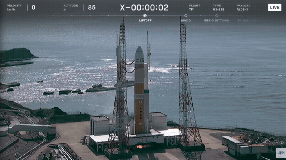 El nuevo cohete H3 de Japón se ve obligado a autodestruirse durante el lanzamiento