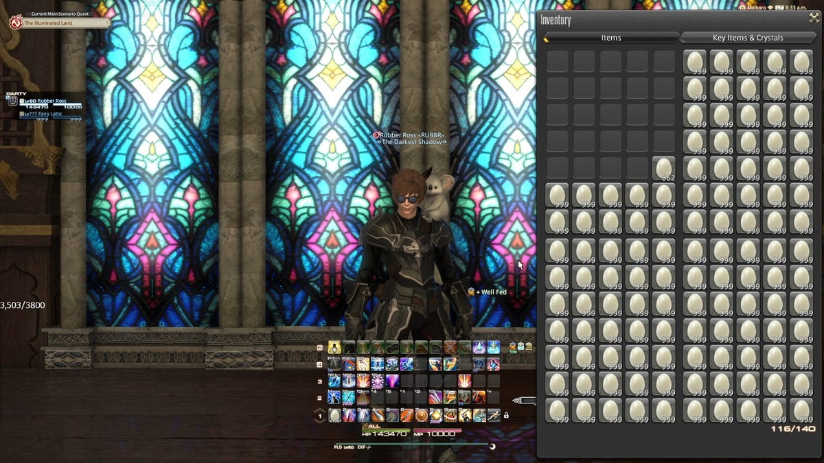 FFXIV Player Wonâ€™t Stop Until Heâ€™s Eaten Nearly 140K Eggs - Kotaku