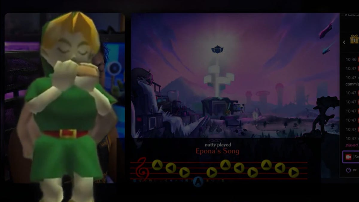 Twitch Streamer Made Zelda Ocarina Chat Can Play While He Pees