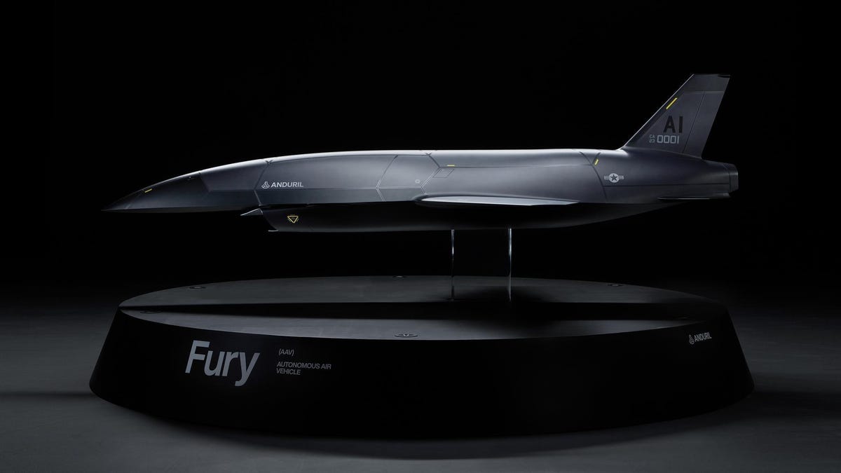 Palmer Lucky Unveils High Speed ​​’Fury’ Autonomous Aircraft
