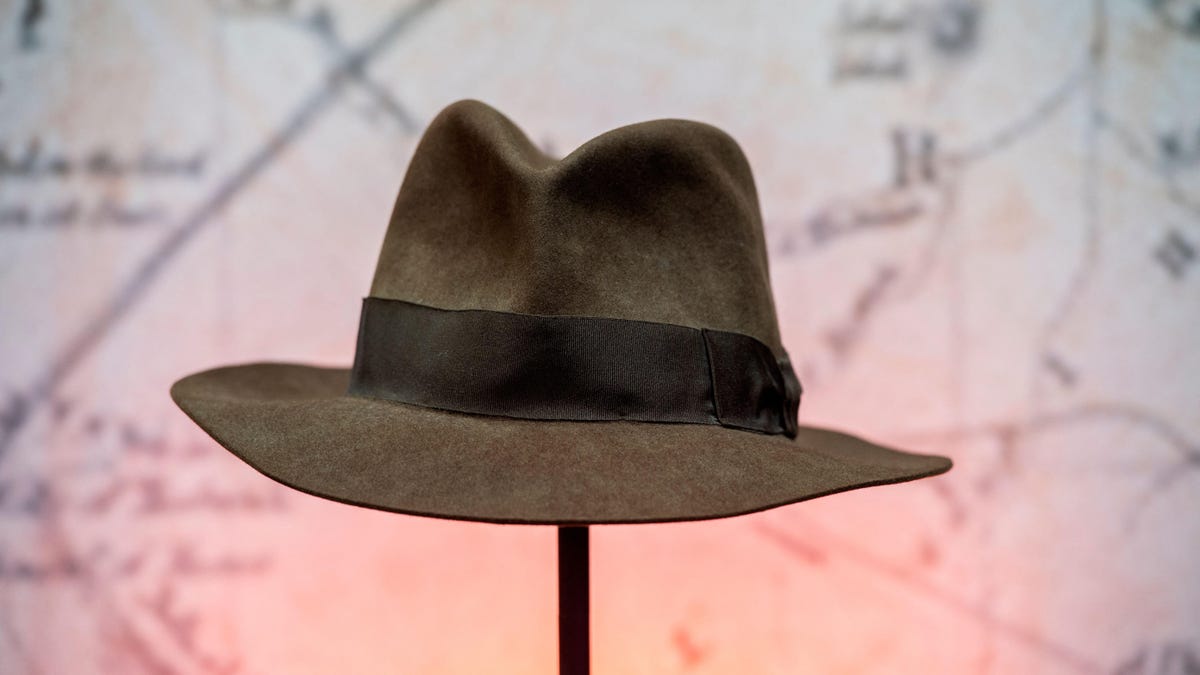 Indiana Jones Temple Of Doom fedora sells for $375K at auction