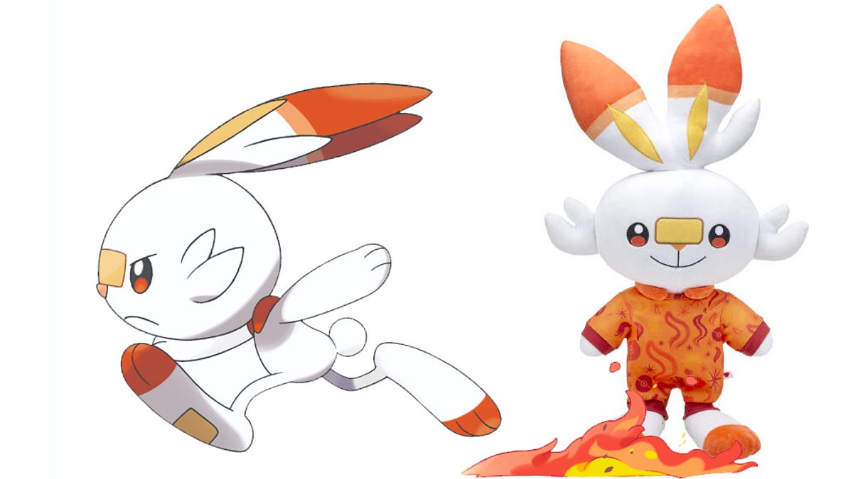 scorbunny pokemon build a bear