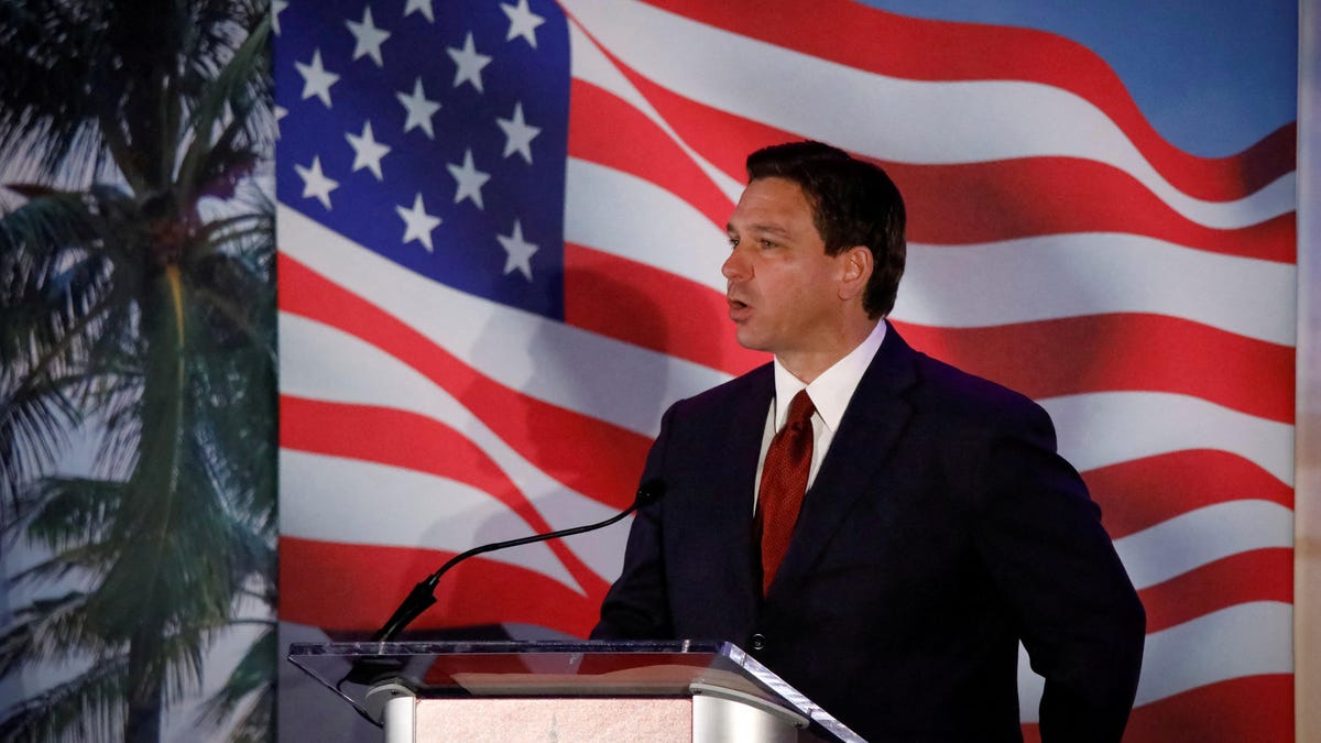 Republican governor Ron DeSantis officially filed paperwor k to run for president on May 24, hours before he’s set to launch his campaign  in an aud