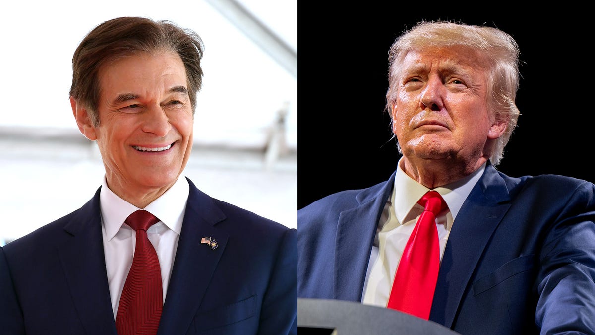 Trump Urges Dr. Oz To Declare Victory Against Biden In 2020 Election