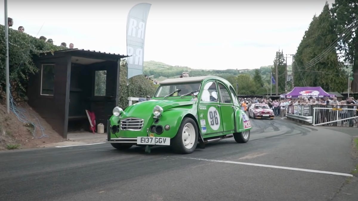 What Happens When You Quintuple The Power Of A 2CV And Take It Racing? | Automotiv