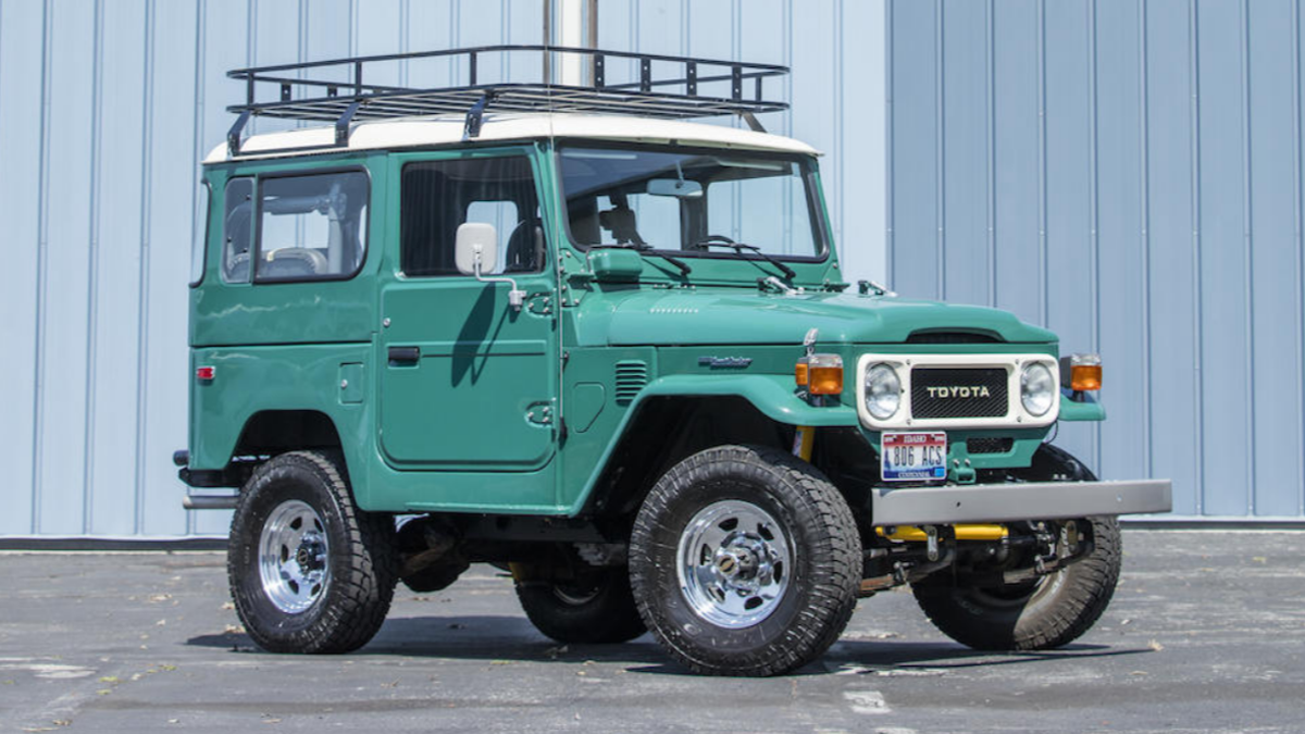 Tom Hanks’ Epic Toyota FJ40 Land Cruiser Is Headed To Auction