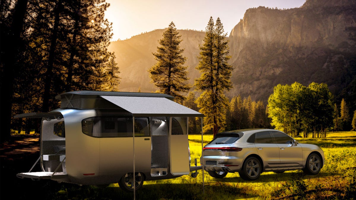 photo of Airstream and Porsche’s Futuristic RV Would Look Great Hooked to Your Taycan image