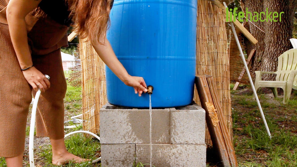 How to Build Your Own Rain Barrel