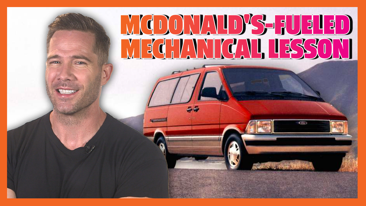 Luke Macfarlane's McDonald's-Fueled Mechanical Lesson