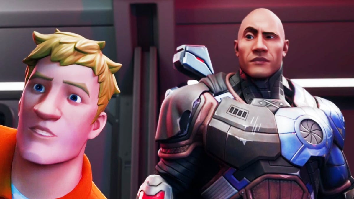 Dwayne “The Rock” Johnson salva Fortnite na final do capítulo 2