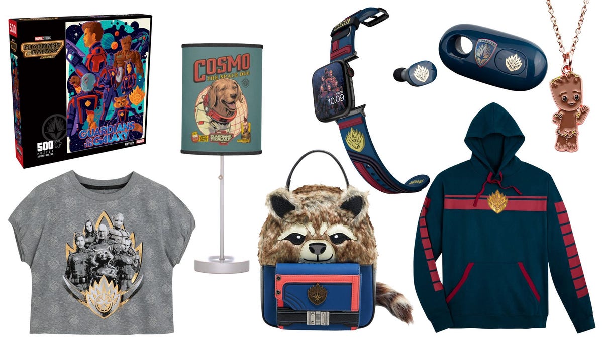 Guardians of the Galaxy Vol. 3 Merch for Marvel and Disney Followers