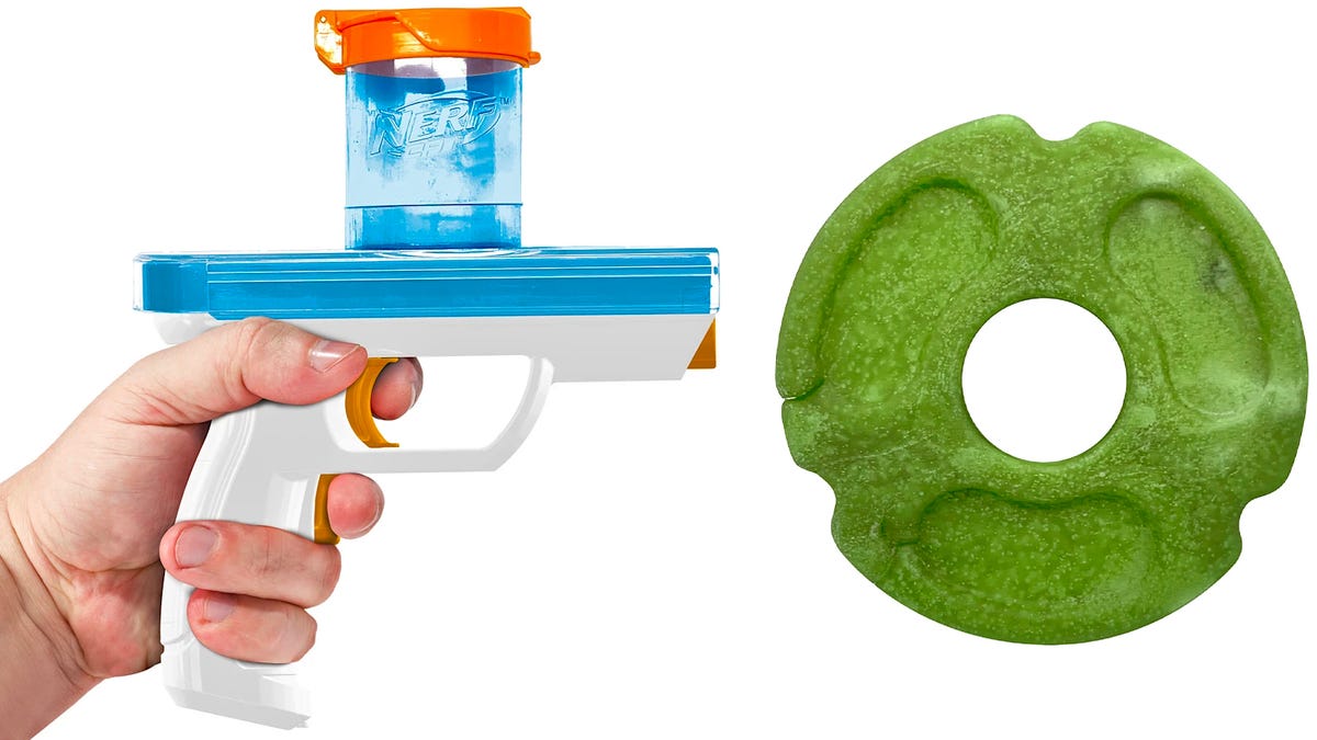 Nerf Made a Blaster for Cats That Shoots Catnip Discs